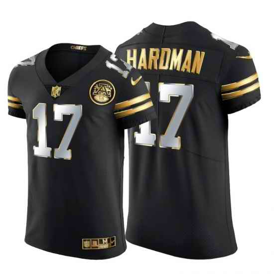 Kansas City Chiefs 17 Mecole Hardman Men Nike Black Edition Vapor Untouchable Elite NFL Jersey